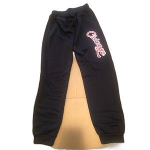 Chicago Shein Youth Black Sweats 2 Pockets Tie Front Y9 NWOT